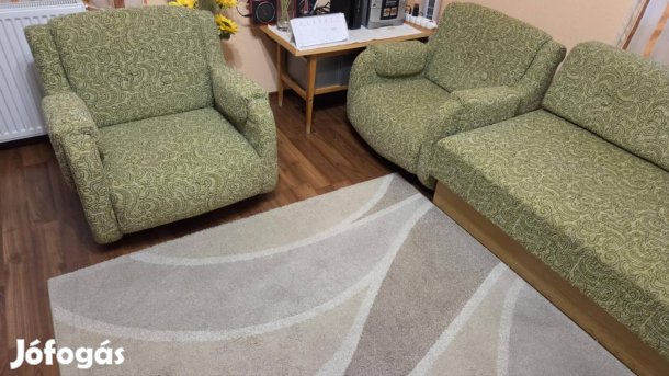 Kanapé ágy, fotellel