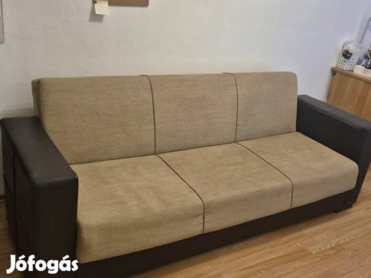 Kanapéágy -ágyneműtartóval