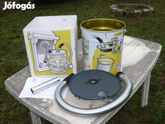 Kandalló , kályha tisztító edény , új , hamu gyűjtő