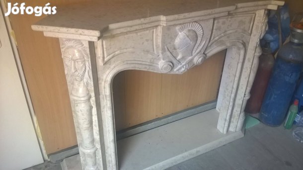 Kandalló burkolat,mészkő