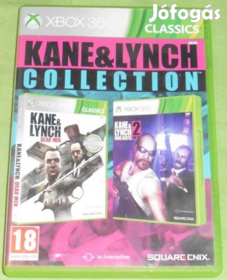 Kane And Lynch Collection (1-2.rész) Gyári Xbox 360 Játék Akár Féláron