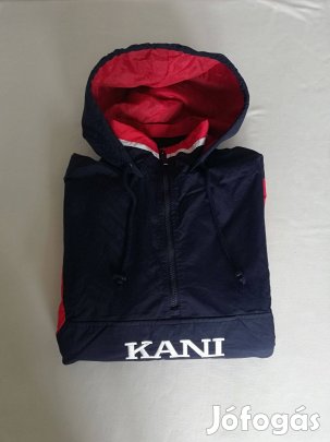 Kani férfi kapucnis átmeneti dzseki kabát S