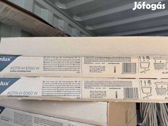 Kanlux Adtr-H 6060 Fehér kiemelő keret 600x600mm LED panelhez