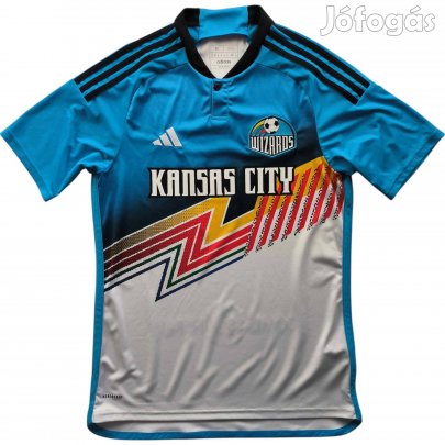 Kansas City Wizards 2024 Adidas harmadik számú foci mez M-es