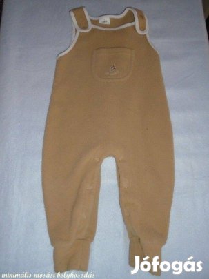 Kantáros barna színű polár nadrág 9-12 hó (méret 80)