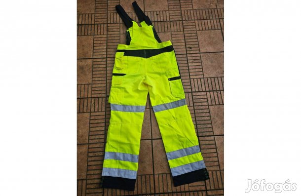 Kantáros láthatósági munkás nadrág munkásnadrág M L 176 új