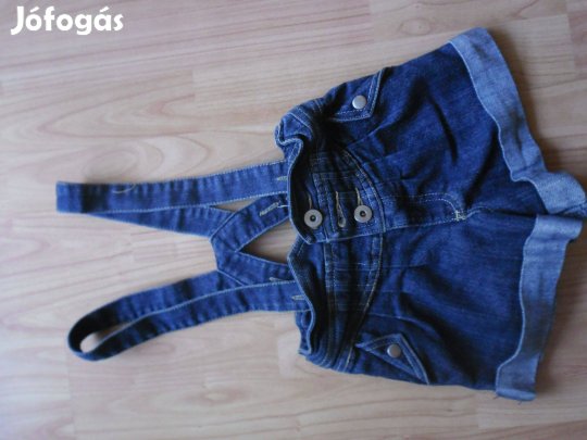 Kantáros rövid farmernadrág 4-5 éves kislányra