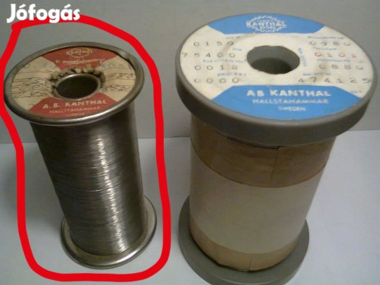 Kanthal A fűtőhuzal (1300°C)