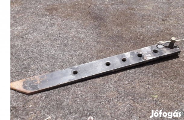 Kapálógép csoroszlya vas szett ( függőleges )