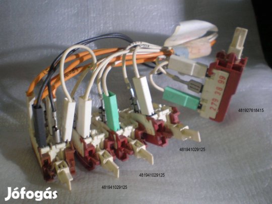 Kapcsoló, mosógép 481941029126,C00378066,2905-F (6lábú)