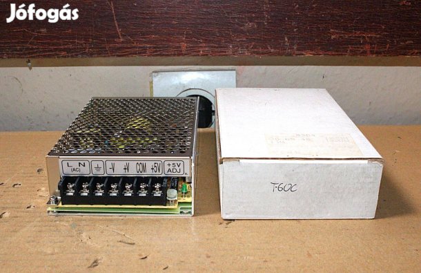 Kapcsolóüzemű tápegység 3 kimenettel 15Vdc -15Vdc 5Vdc új ( 7331 )