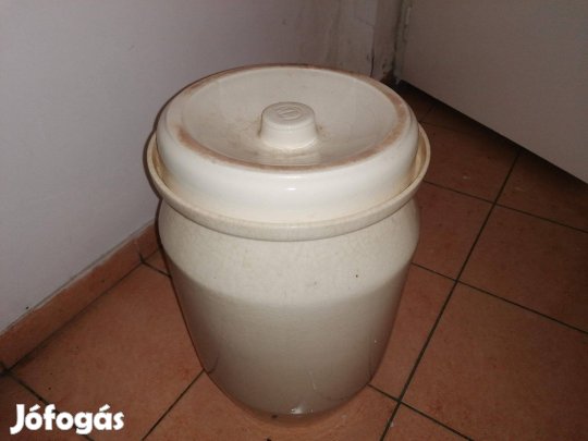 Káposzta savanyító 20 l-es kerámia edény eladó !
