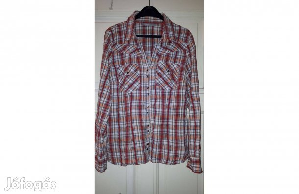 Kappahl kockás női blúz, felső ( 44-es )