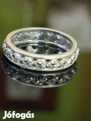 Káprázatos, antik ezüst gyűrű