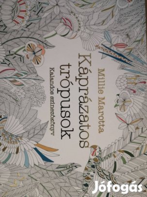 Káprázatos trópusok kalandos szinezőkönyv