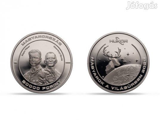 Kapu Tibor 20000 ft unc Hunor Űrrepülés 20000 ft érme