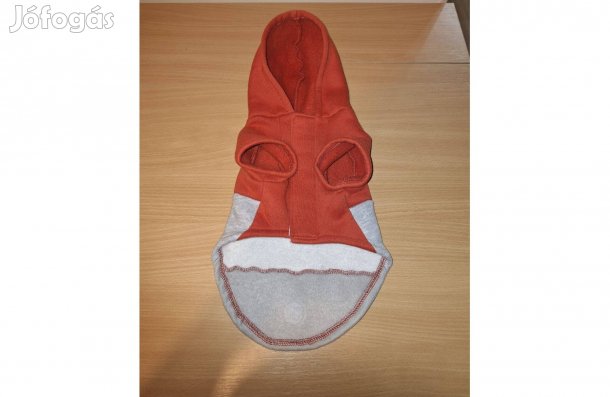 Kapucnis kutyapulóver M-es méret