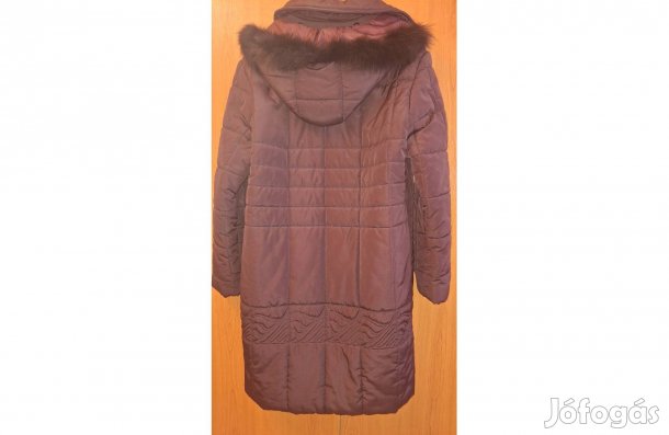 Kapucnis női kabát M-es méret