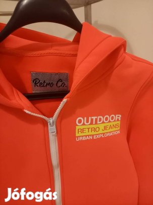 Kapucnis pulóver Retro M-es