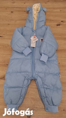 Kapucnis téli baba overál 90-es méret, OUTLET termék