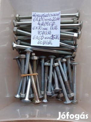 Kapupánt csavar 6*70 mm méretű