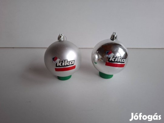 Karácsonyfadísz gömb 7 cm 2 db egyben 1000