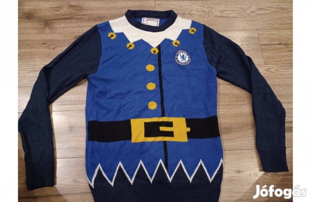 Karácsonyi Chelsea pulóver L