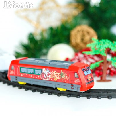 Karácsonyi Elemes kisvasút - zenél, világít - 15 részes