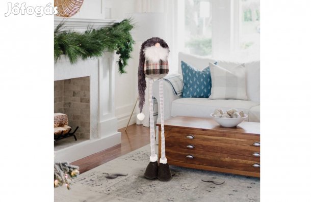 Karácsonyi Skandináv manó teleszkópos lábbal - 44-90 cm