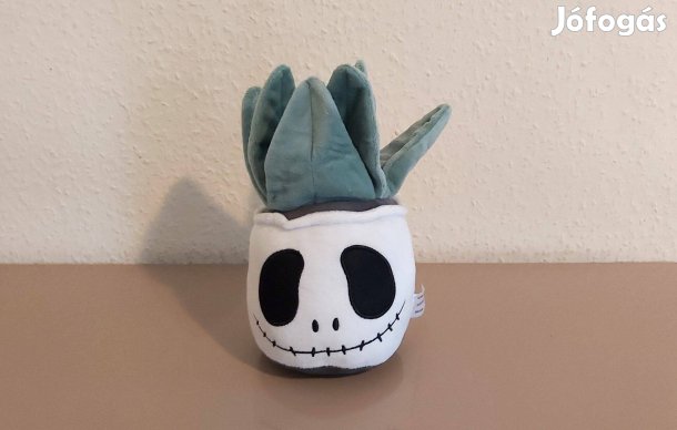 Karácsonyi lidércnyomás Jack Skellington plüss virág 22cm Új Nightmare