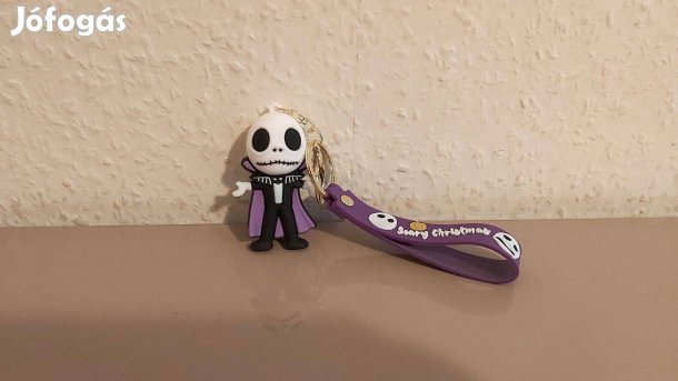 Karácsonyi lidércnyomás kulcstartó Jack Skellington Új The Nightmare B