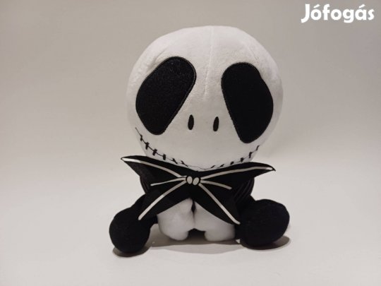 Karácsonyi lidércnyomás plüss 17cm Új Nightmare Before Christ számlás