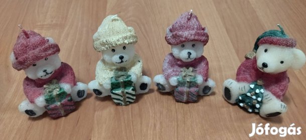 Karácsonyi macis gyertyák