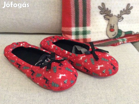 Karácsonyi papucs 39-es mamusz női 39-es 40-es puha