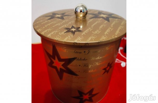 Karácsonyi süteményes doboz