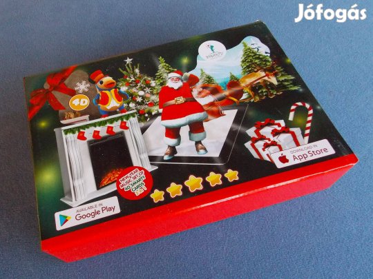 Karácsonyi témájú Smarty 4D készlet, AR, kiterjesztett valóság játék