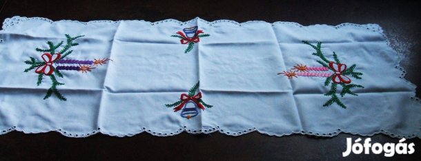Karácsonyi terítő (futó)
