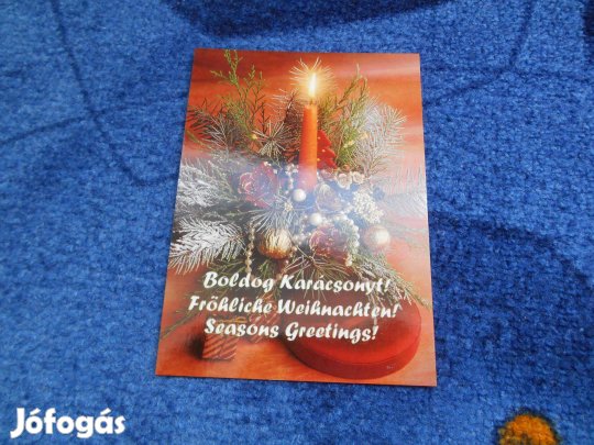 Karácsonyi-újévi képeslap - 2