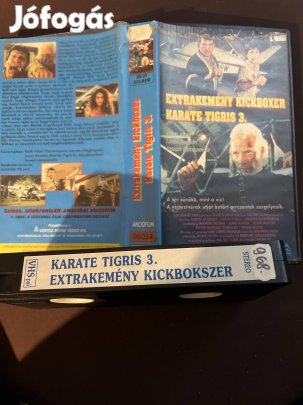 Karate tigris 3 vhs kistok extrakemény kiskboxer akció