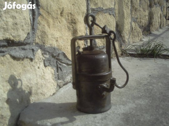 Karbid bányászlámpa eladó