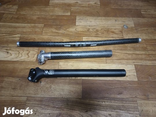 Karbon kormány nyeregcső