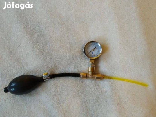 Karburátor nyomásmérő, tesztelő