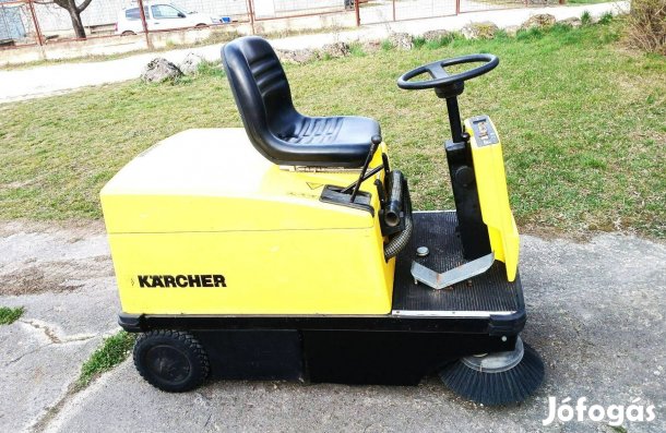 Karcher KMR 1200 seprőgép takarítógép porszívó porszűrős térkő serő