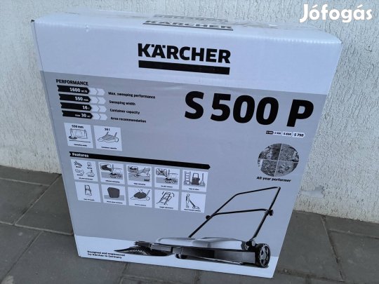 Karcher seprőgép, teljesen új, dobozos