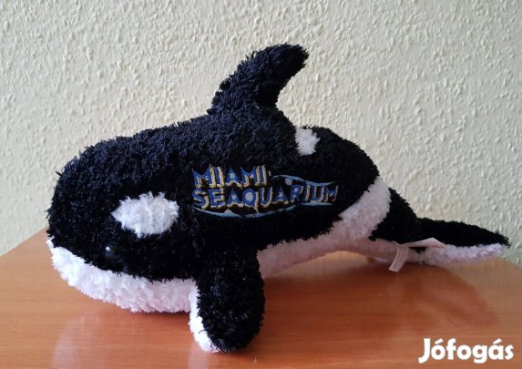 Kardszárnyú delfin plüss (Miami Seaquarium)