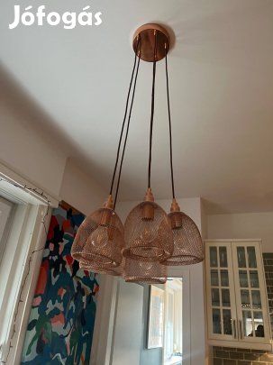 Kare modern étkező lámpa