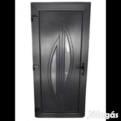 Karen - Műanyag Bejárati Ajtó / 98x208 / Antracit