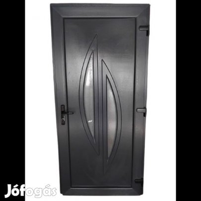 Karen - Műanyag Bejárati Ajtó / 98x208 / Antracit