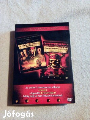 Karib tenger kalózai 3 lemezes extra változat dvd