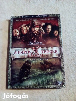 Karib tenger kalózai világ végén 2 lemezes extra változat dvd